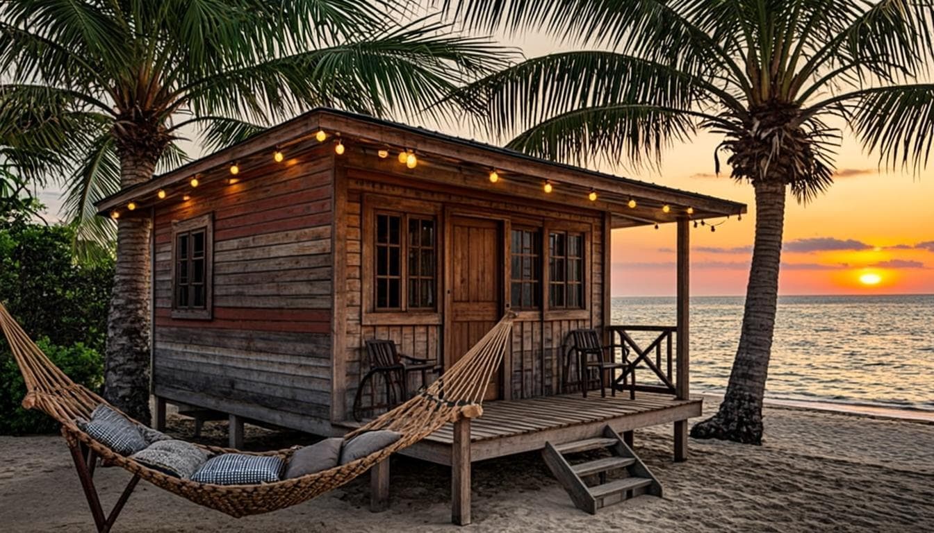 Cabaña frente al mar en Punta Arena